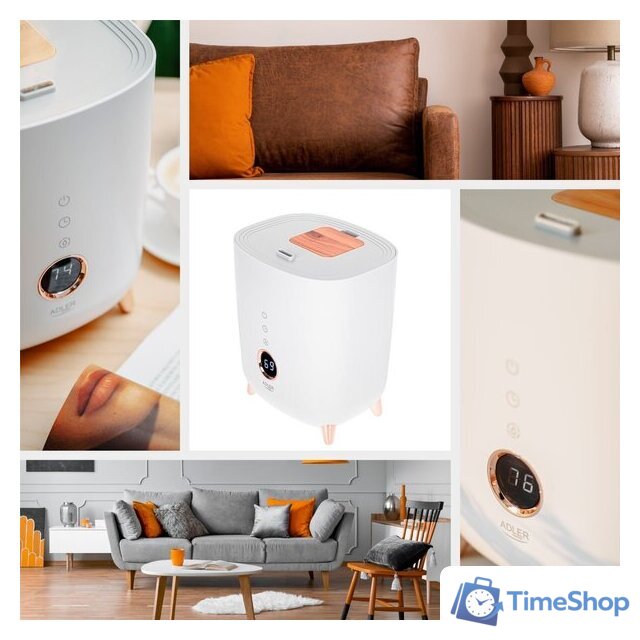 Увлажнитель воздуха Adler AD 7972 (белый) - Изображение №10 — Интернет-магазин Time-Shop