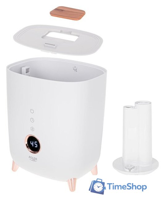 Увлажнитель воздуха Adler AD 7972 (белый) - Изображение №5 — Интернет-магазин Time-Shop