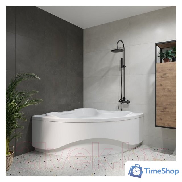 Ванна Lauter Riviera 140x140 21050140 (с ножками) - Изображение №6 — Интернет-магазин Time-Shop