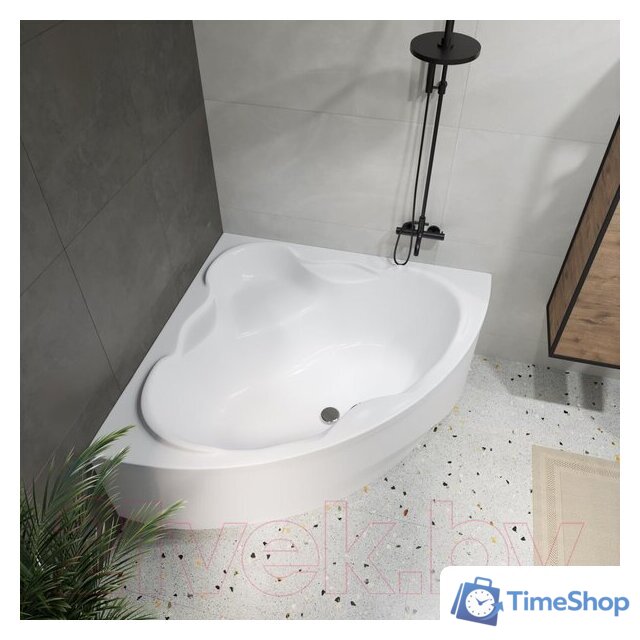 Ванна Lauter Riviera 140x140 21050140 (с ножками) - Изображение №8 — Интернет-магазин Time-Shop
