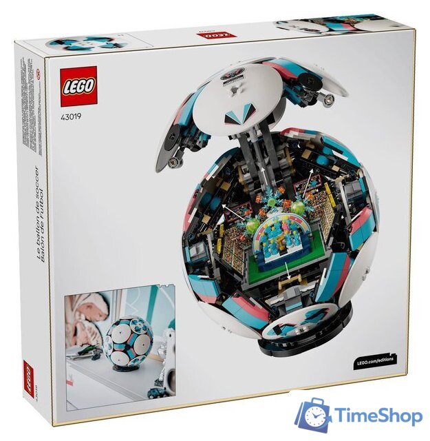 Конструктор LEGO Editions 43019 Футбольный мяч - Изображение №10 — Интернет-магазин Time-Shop