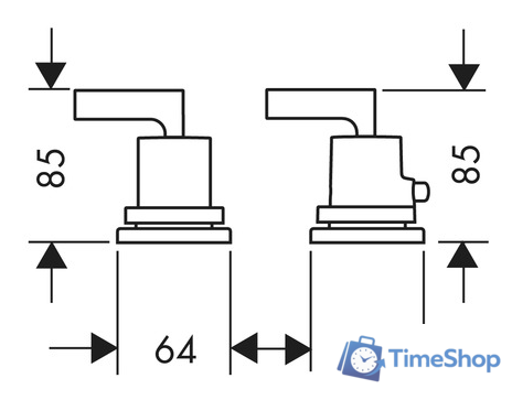 Смеситель Axor Citterio [39482000] - Изображение №2 — Интернет-магазин Time-Shop
