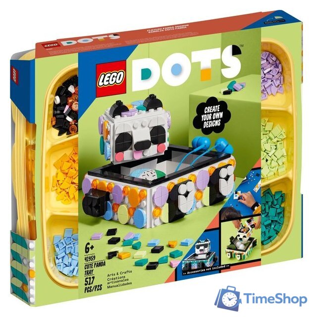 Конструктор LEGO DOTS 41959 Ящик Милая панда - Изображение №1 — Интернет-магазин Time-Shop