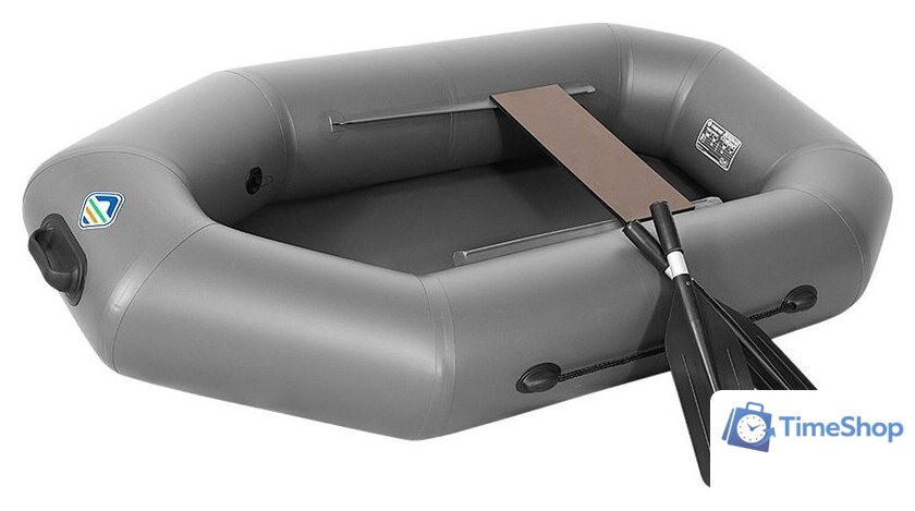 Гребная лодка Лоцман Гребная стандарт ЛС-200 ГР (серый) - Изображение №1 — Интернет-магазин Time-Shop