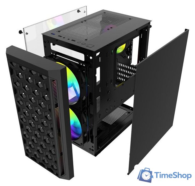 Корпус Powercase Mistral Micro T3B CMIMTB-L3 - Изображение №6 — Интернет-магазин Time-Shop