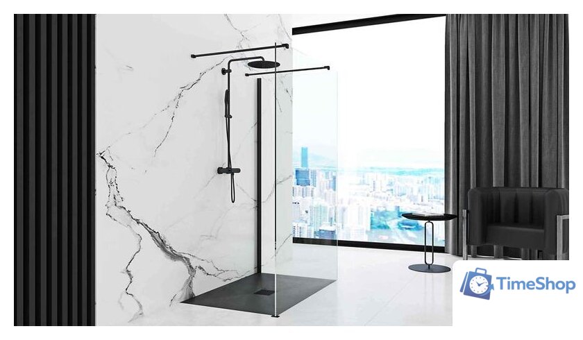 Душевой поддон Rea Rock 120x90 (черный) - Изображение №6 — Интернет-магазин Time-Shop