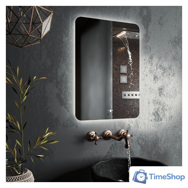  Roxen Зеркало Bella smart touch 510055-50ST (с бесконтактным сенсором и подсветкой) - Изображение №3 — Интернет-магазин Time-Shop
