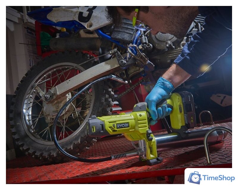 Шприц для смазки Ryobi R18GG-0 5133004643 (без АКБ) - Изображение №7 — Интернет-магазин Time-Shop