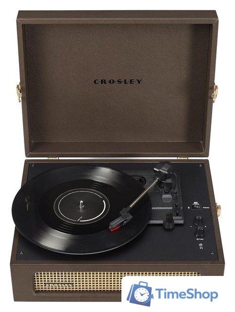 Виниловый проигрыватель Crosley Voyager Cocoa - Изображение №3 — Интернет-магазин Time-Shop