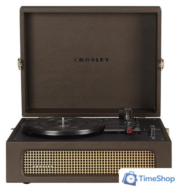 Виниловый проигрыватель Crosley Voyager Cocoa - Изображение №1 — Интернет-магазин Time-Shop
