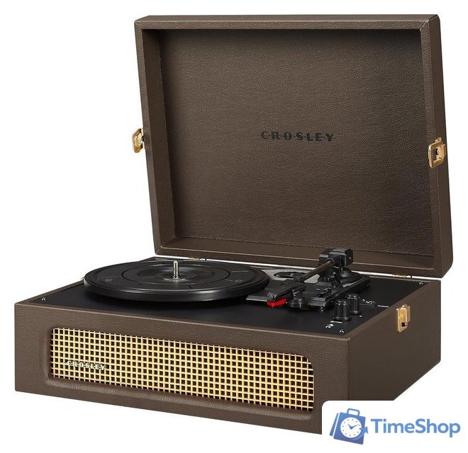 Виниловый проигрыватель Crosley Voyager Cocoa - Изображение №5 — Интернет-магазин Time-Shop