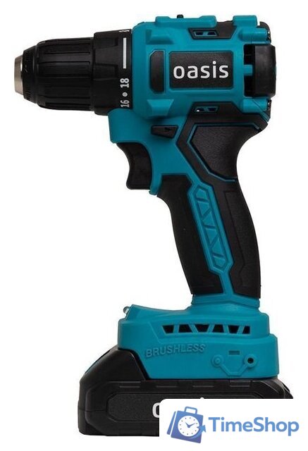 Дрель-шуруповерт Oasis ASB-18A (с 2-мя АКБ, кейс) - Изображение №2 — Интернет-магазин Time-Shop