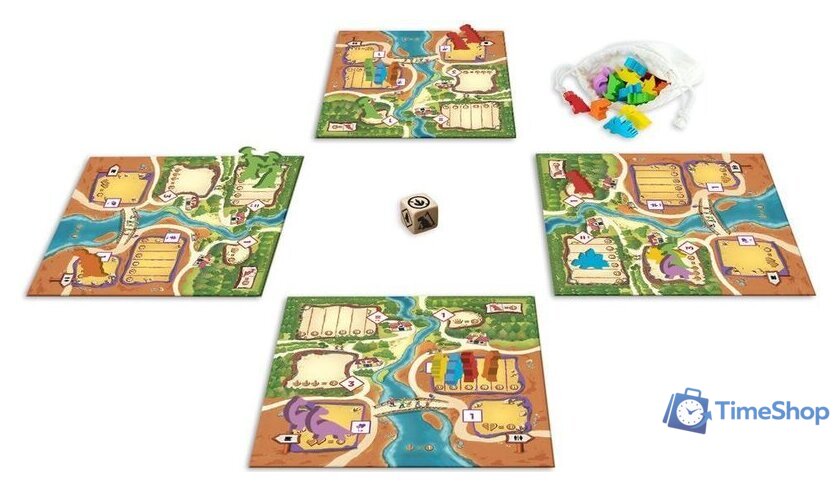 Настольная игра GaGa Games Драфтозавры - Изображение №2 — Интернет-магазин Time-Shop