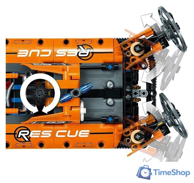 Конструктор LEGO Technic 42120 Спасательное судно на воздушной подушке - Изображение №6 — Интернет-магазин Time-Shop