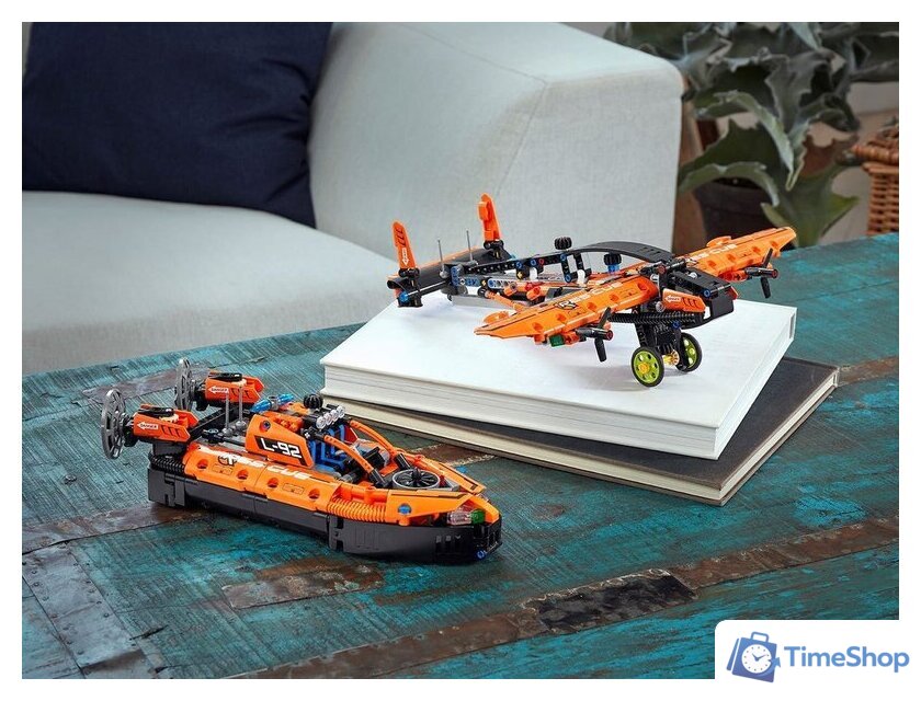 Конструктор LEGO Technic 42120 Спасательное судно на воздушной подушке - Изображение №15 — Интернет-магазин Time-Shop