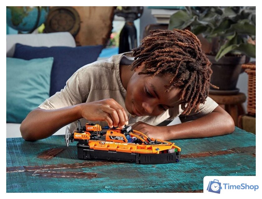 Конструктор LEGO Technic 42120 Спасательное судно на воздушной подушке - Изображение №12 — Интернет-магазин Time-Shop
