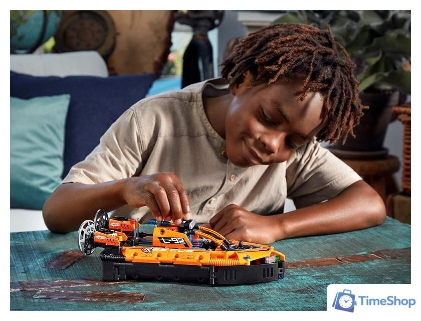 Конструктор LEGO Technic 42120 Спасательное судно на воздушной подушке - Изображение №11 — Интернет-магазин Time-Shop