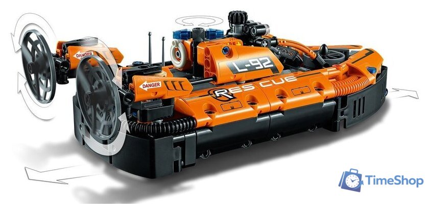 Конструктор LEGO Technic 42120 Спасательное судно на воздушной подушке - Изображение №5 — Интернет-магазин Time-Shop