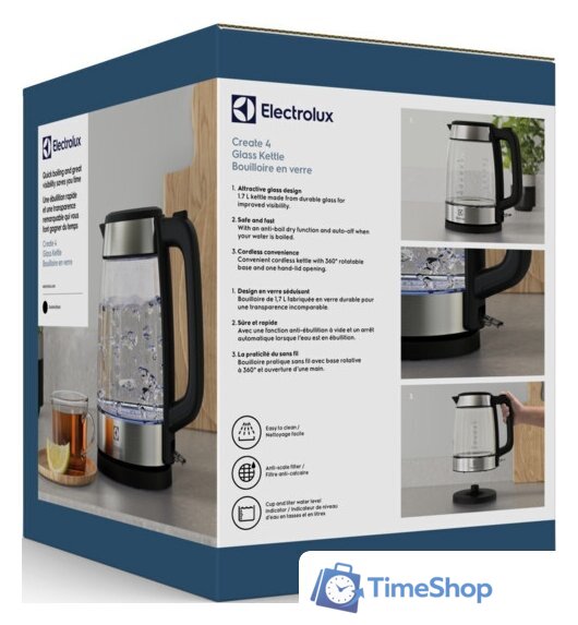 Электрический чайник Electrolux E4GK1-4GB - Изображение №13 — Интернет-магазин Time-Shop