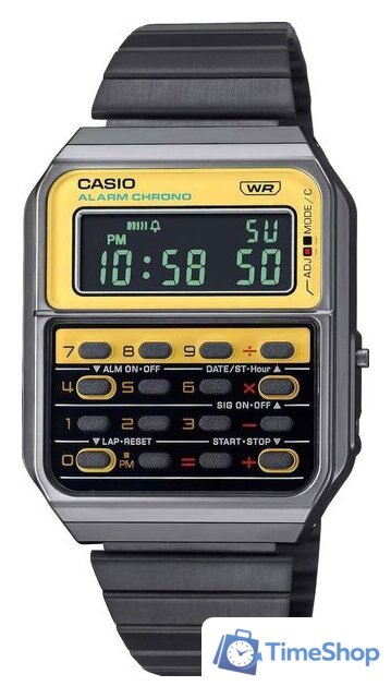 Наручные часы Casio Vintage CA-500WEGG-9B - Изображение №1 — Интернет-магазин Time-Shop
