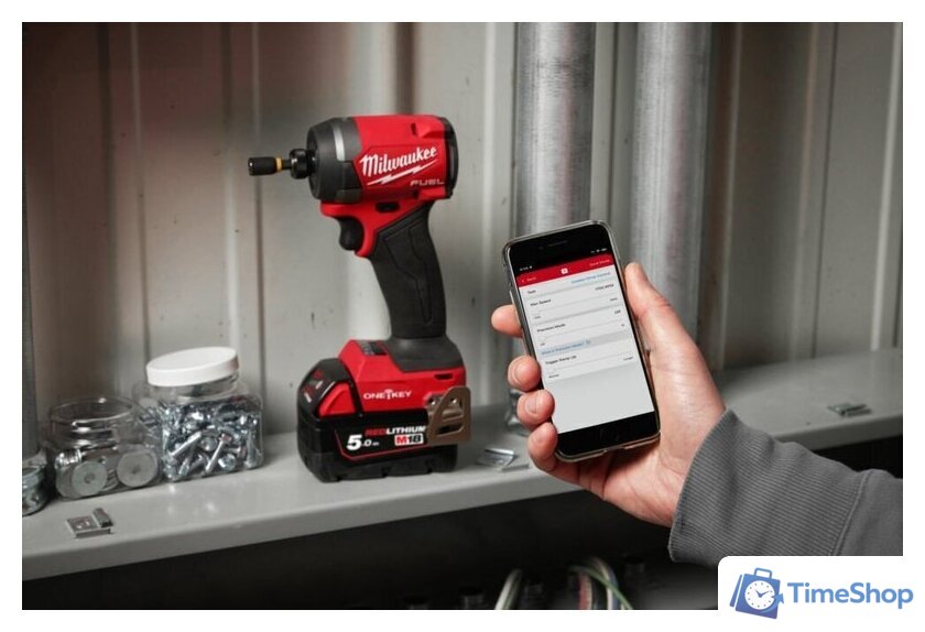 Винтоверт Milwaukee M18 FUEL M18ONEID3-0X 4933492800 (без АКБ, кейс) - Изображение №8 — Интернет-магазин Time-Shop