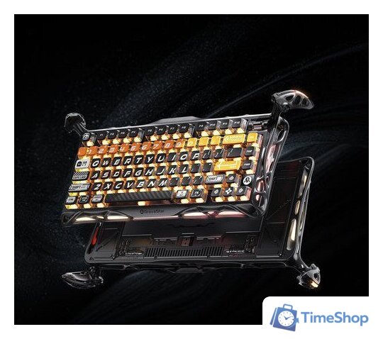 Клавиатура Gravastar Mercury K1 Pro CyberFlare (GravaStar x Kailh Speedy Mint) - Изображение №8 — Интернет-магазин Time-Shop