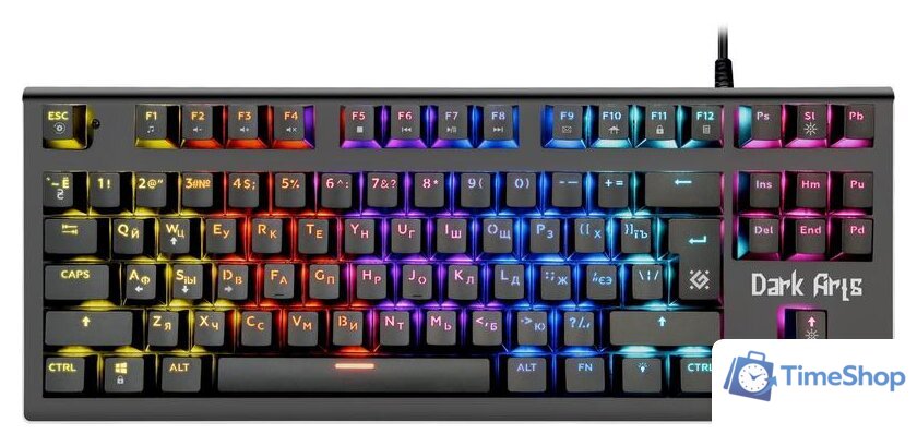 Клавиатура Defender Dark Arts GK-375 RU - Изображение №1 — Интернет-магазин Time-Shop