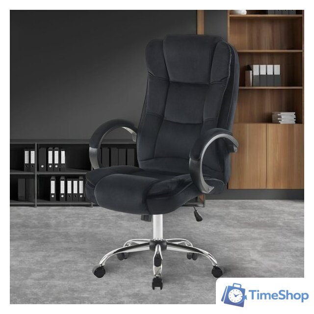 Офисное кресло Mio Tesoro Арно AF-C7307V (черный) - Изображение №6 — Интернет-магазин Time-Shop