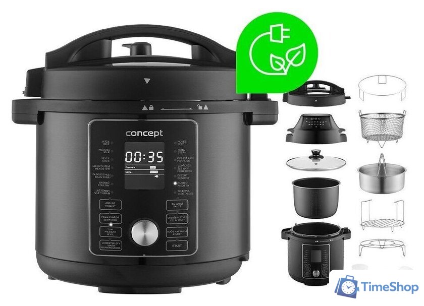 Мультиварка-скороварка Concept CK8000 - Изображение №1 — Интернет-магазин Time-Shop