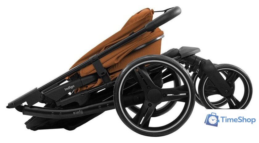 Универсальная коляска Indigo Epica XL (терракот) - Изображение №8 — Интернет-магазин Time-Shop