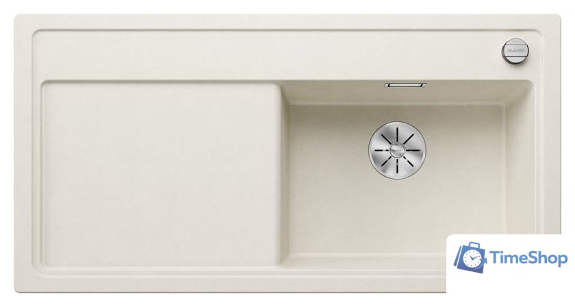 Кухонная мойка Blanco Zenar XL 6 S 527189 (правая, мягкий белый) - Изображение №1 — Интернет-магазин Time-Shop