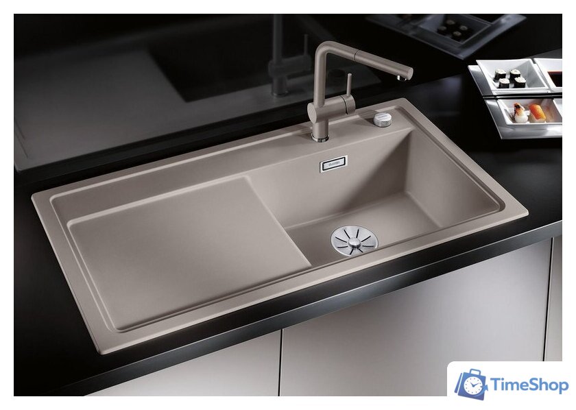 Кухонная мойка Blanco Zenar XL 6 S 527189 (правая, мягкий белый) - Изображение №2 — Интернет-магазин Time-Shop