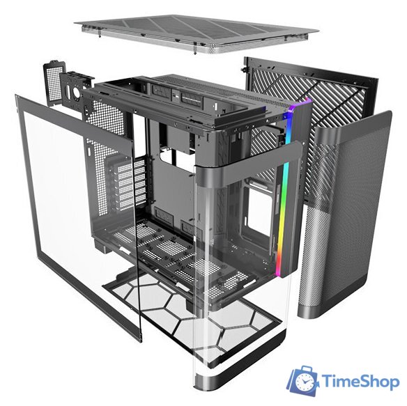 Корпус Montech King 95 (черный) - Изображение №4 — Интернет-магазин Time-Shop