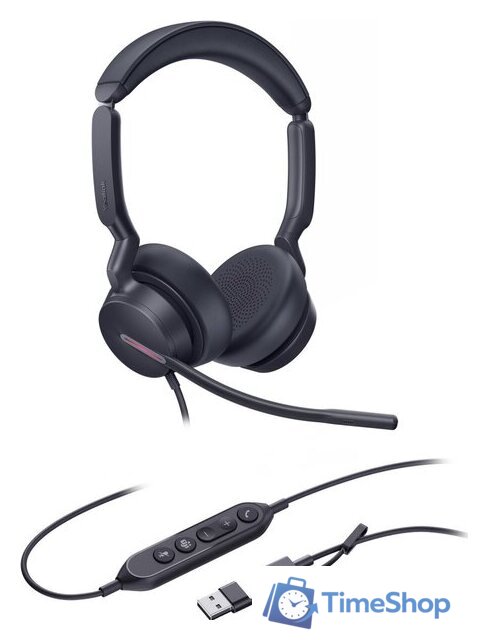 Офисная гарнитура Yealink UH46 Dual UC USB-C/A - Изображение №1 — Интернет-магазин Time-Shop