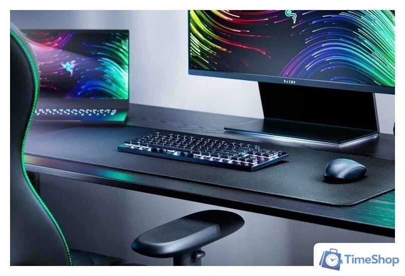 Клавиатура Razer DeathStalker V2 Pro TKL (Razer Low Profile Optical Red, нет кириллицы) - Изображение №2 — Интернет-магазин Time-Shop