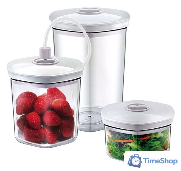 Контейнер вакуумный CASO VC SET 3шт - Изображение №1 — Интернет-магазин Time-Shop