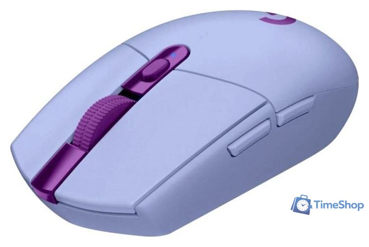 Игровая мышь Logitech G304 Lightspeed (сиреневый) - Изображение №5 — Интернет-магазин Time-Shop