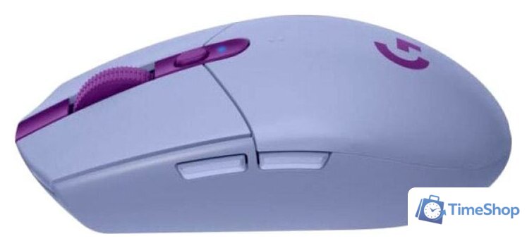 Игровая мышь Logitech G304 Lightspeed (сиреневый) - Изображение №3 — Интернет-магазин Time-Shop