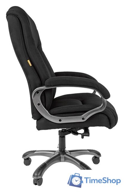 Офисное кресло CHAIRMAN 410 (черный) - Изображение №3 — Интернет-магазин Time-Shop