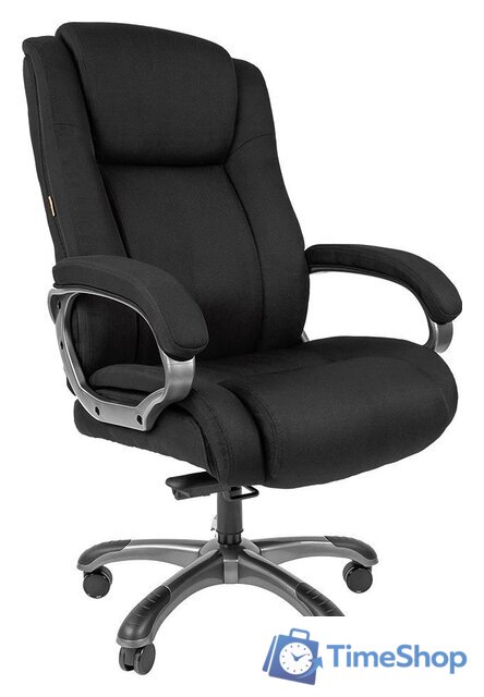 Офисное кресло CHAIRMAN 410 (черный) - Изображение №1 — Интернет-магазин Time-Shop