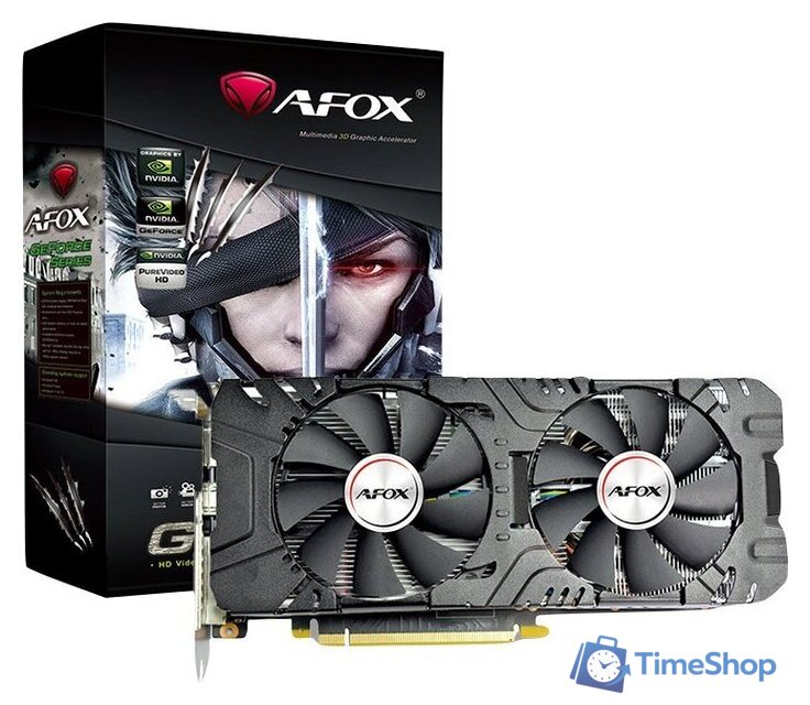 Видеокарта AFOX GeForce RTX 2060 6GB GDDR6 AF2060-6144D6H7 - Изображение №1 — Интернет-магазин Time-Shop