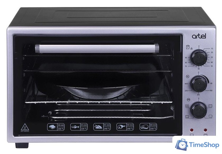Мини-печь Artel MD 3618L (серый/черный) - Изображение №1 — Интернет-магазин Time-Shop
