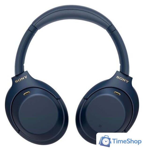 Наушники Sony WH-1000XM4 (синий) - Изображение №3 — Интернет-магазин Time-Shop