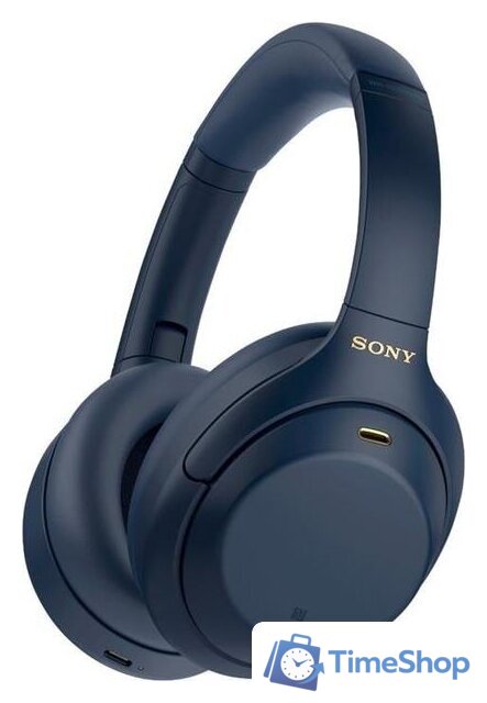 Наушники Sony WH-1000XM4 (синий) - Изображение №1 — Интернет-магазин Time-Shop