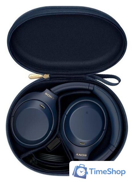 Наушники Sony WH-1000XM4 (синий) - Изображение №8 — Интернет-магазин Time-Shop