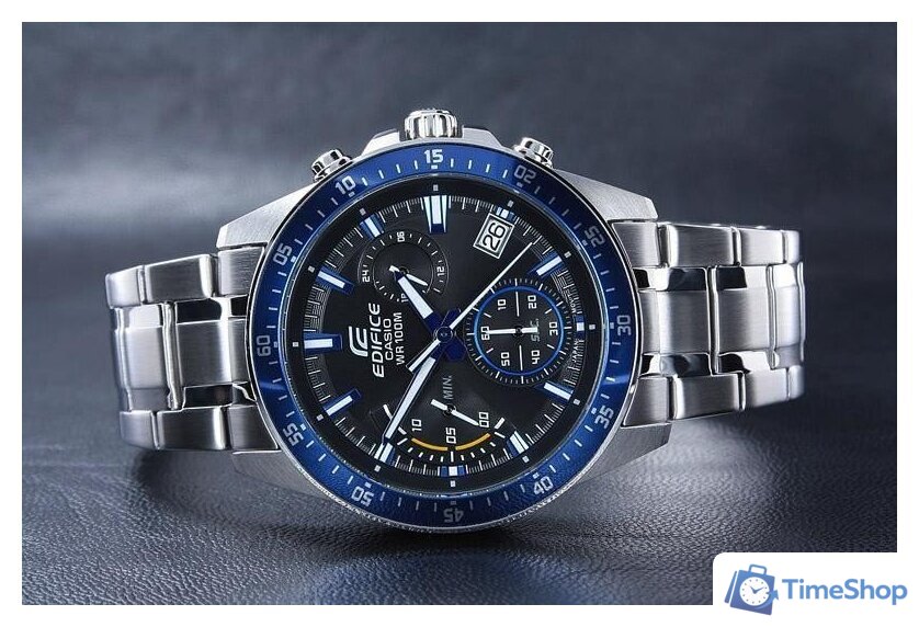 Наручные часы Casio Edifice EFV-540D-1A2 - Изображение №3 — Интернет-магазин Time-Shop