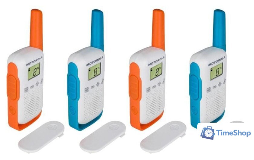 Портативная радиостанция Motorola Talkabout T42 Quad Pack - Изображение №2 — Интернет-магазин Time-Shop