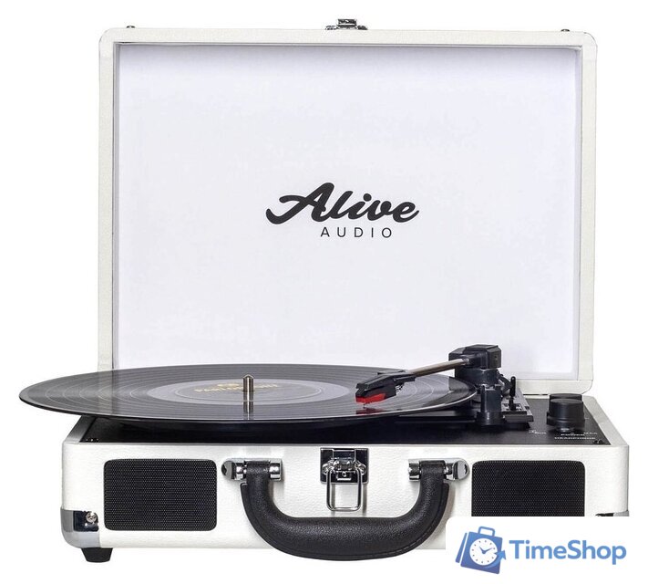 Виниловый проигрыватель Alive Audio Glam Milk - Изображение №1 — Интернет-магазин Time-Shop
