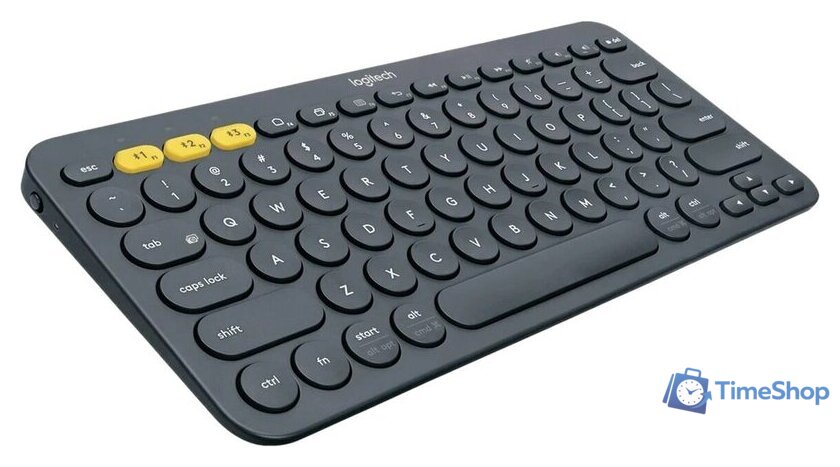 Клавиатура Logitech Multi-Device K380 Bluetooth 920-007590 (черный, нет кириллицы) - Изображение №2 — Интернет-магазин Time-Shop