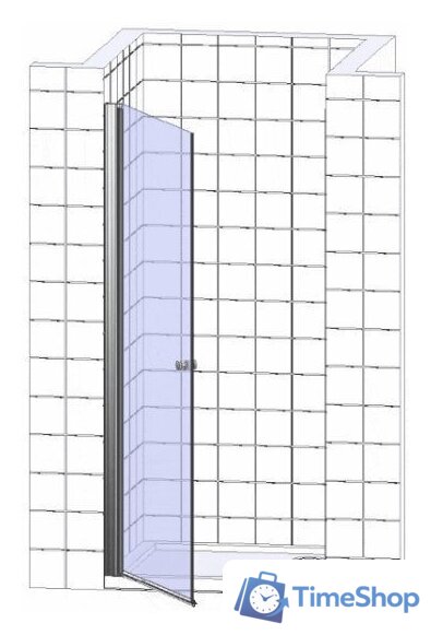 Душевая дверь WeltWasser WW600 600K1-80 - Изображение №3 — Интернет-магазин Time-Shop